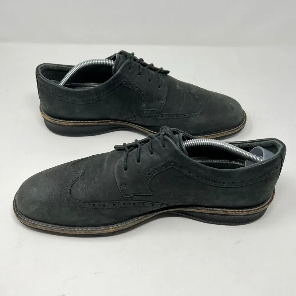 ECCO Contoured Oxford Tie 632164-02001 COMFORT SHOES Men's Sz. 10.5US 44EU